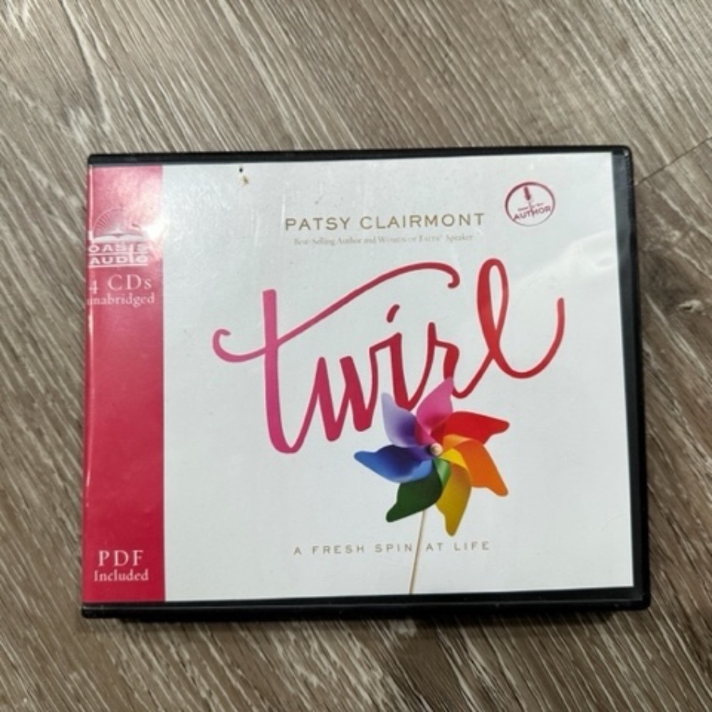 Twirl by Pasty Clairmont. Book Audio version. CDs. Audiobook Excellent condition